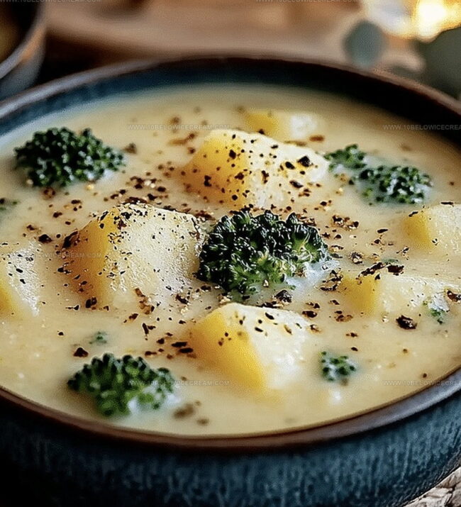Steps To Make Broccoli Cheese And Potato Soup