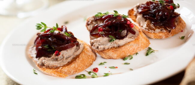 Chicken Liver Canapes (Canapes Aux Foies De Volaille)