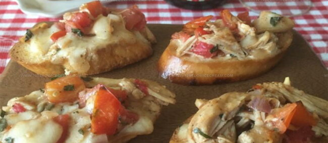 Chicken Canapes (Canapes Au Poulet)