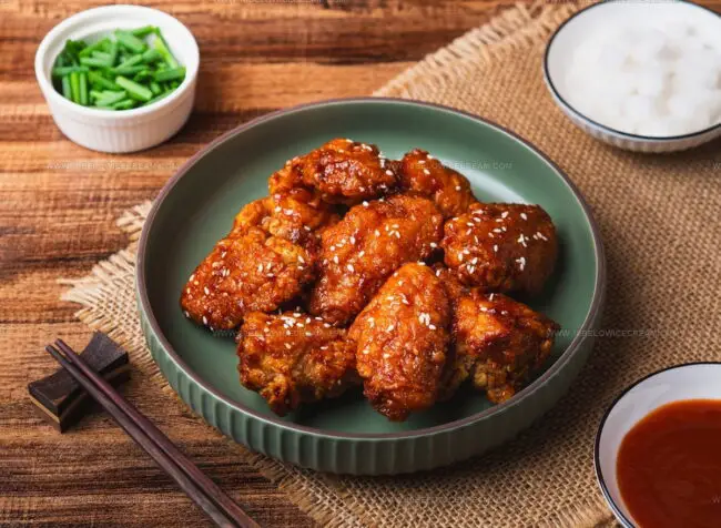 What Coating Techniques Are Used for Asian Fried Chicken Dishes?