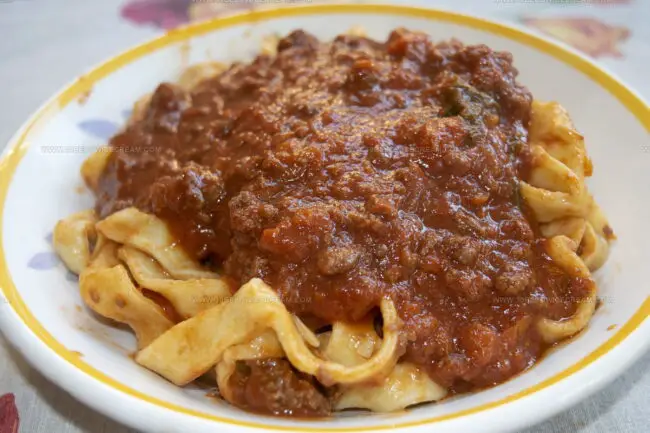 Ragu Di Cinghiale