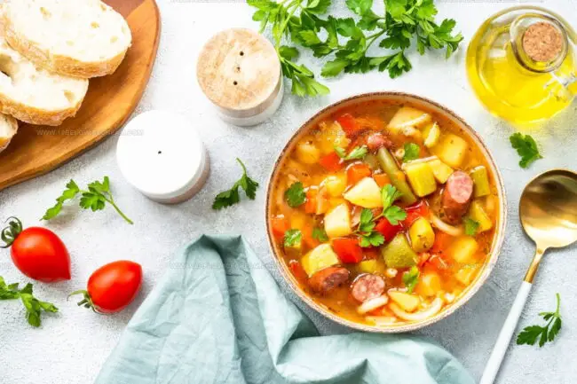 What Herbs and Seasonings Are Traditionally Added to Italian Vegetable Soups?